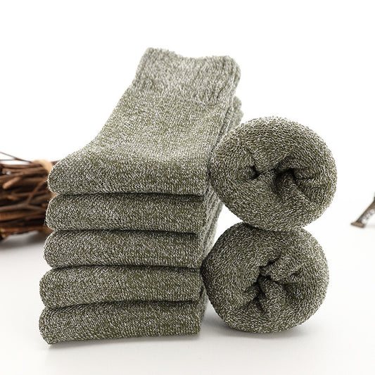 5 Pairs Thicken Wool Socks Unisex