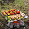 Boundless Voyage Camping Grill Titanium Folding Frying Plate Small