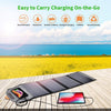 22W Portable Waterproof Foldable Solar Panel Charger