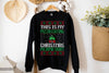 Christmas Eating Pajama Sweatshirt