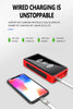 80000mAh Solar Wireless Power Bank Phone Charger