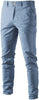 Mens Solid Color Casual Pants