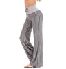 Women Pants Wide Leg Pants-High Waisted Drawstring Casual Loose Yoga Lounge Palazzo Pants