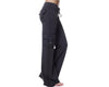 Women Pants Wide Leg Pants-High Waisted Drawstring Casual Loose Yoga Lounge Palazzo Pants