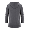 Men's Hooded Sweater Cardigan Fleece Jacket Outwear