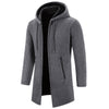 Men's Hooded Sweater Cardigan Fleece Jacket Outwear